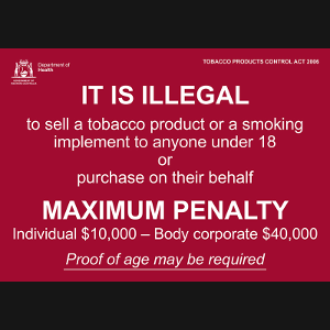 tobacco iga Liquor and Tobacco Store Regulations Audit - Ryans IGA