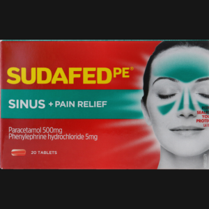 Sudafed - Sinus + Pain Relief
