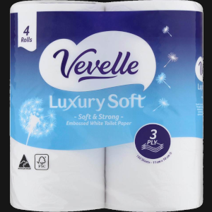 Toilet Paper 4 pack
