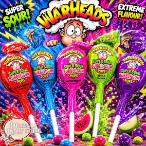 Warheads Sour Lollipops