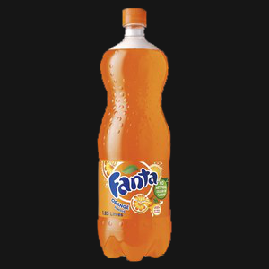 1.25L Fanta Orange Bottle