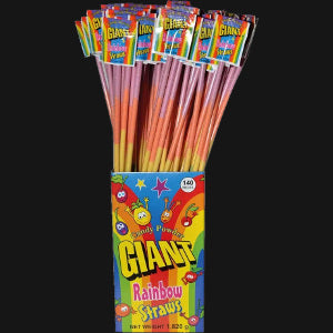 Giant Rainbow Straw