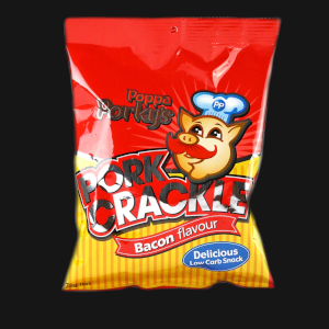 Poppa Porkys Pork Crackle - Bacon