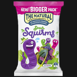 Natural Confectionery - Sour Squirms
